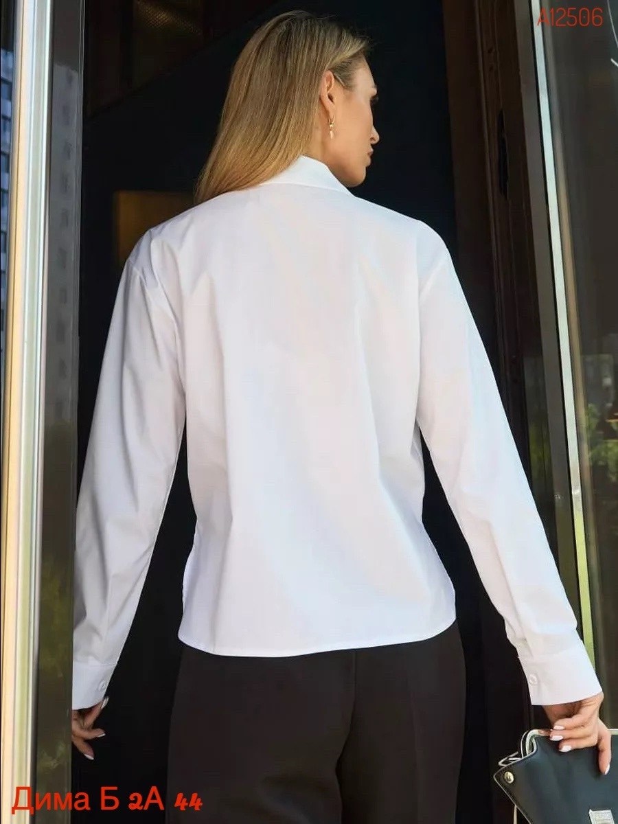 рубашка bgteever женская белая с отложным воротником карманами,рубашка белая женская,рубашка женская,рубашка классическая женская,рубашка белая