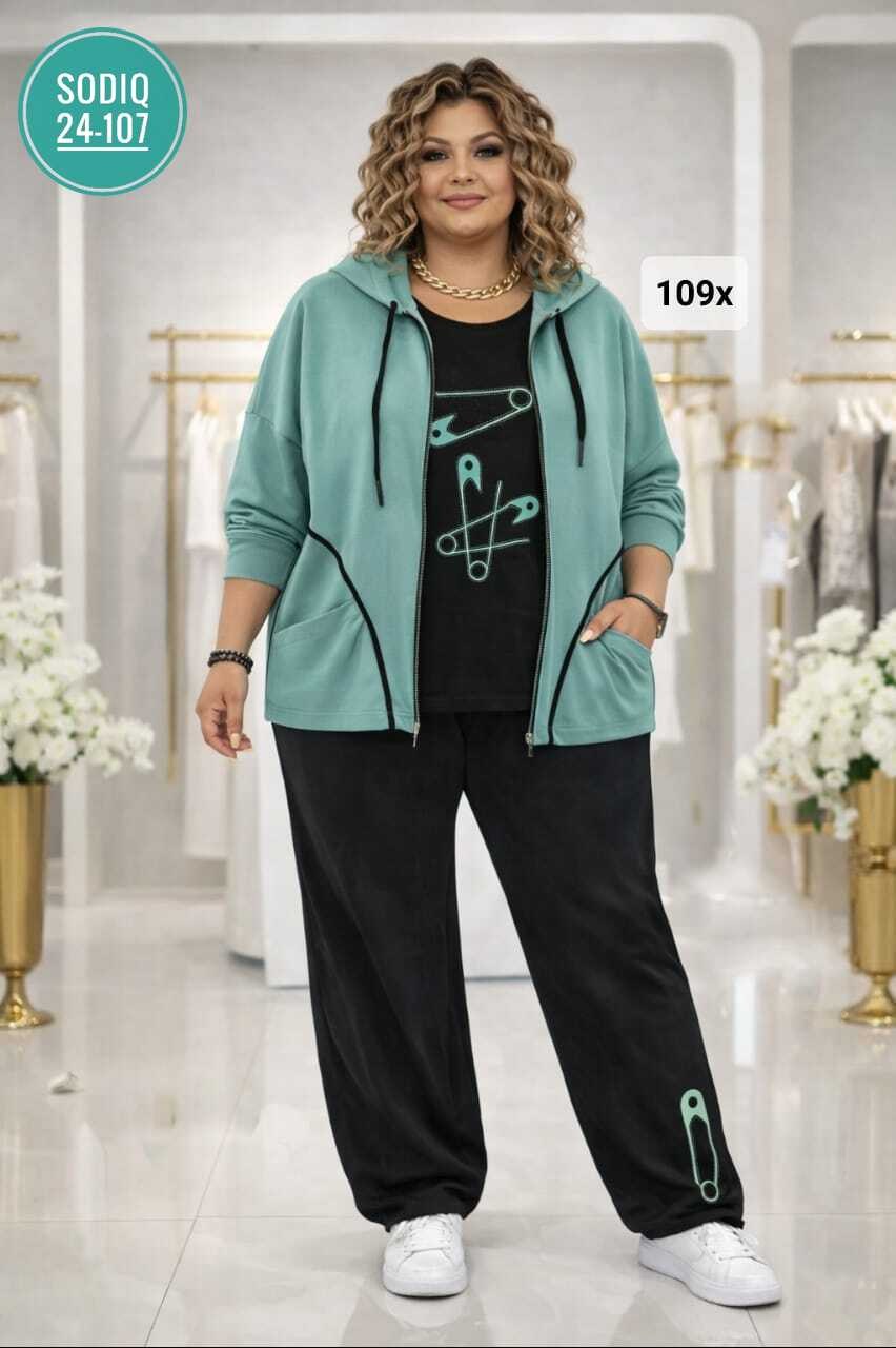 женский спортивный костюм больших размеров,женские костюмы больших размеров,костюм женский,костюм женский тройка,костюм спортивный женский