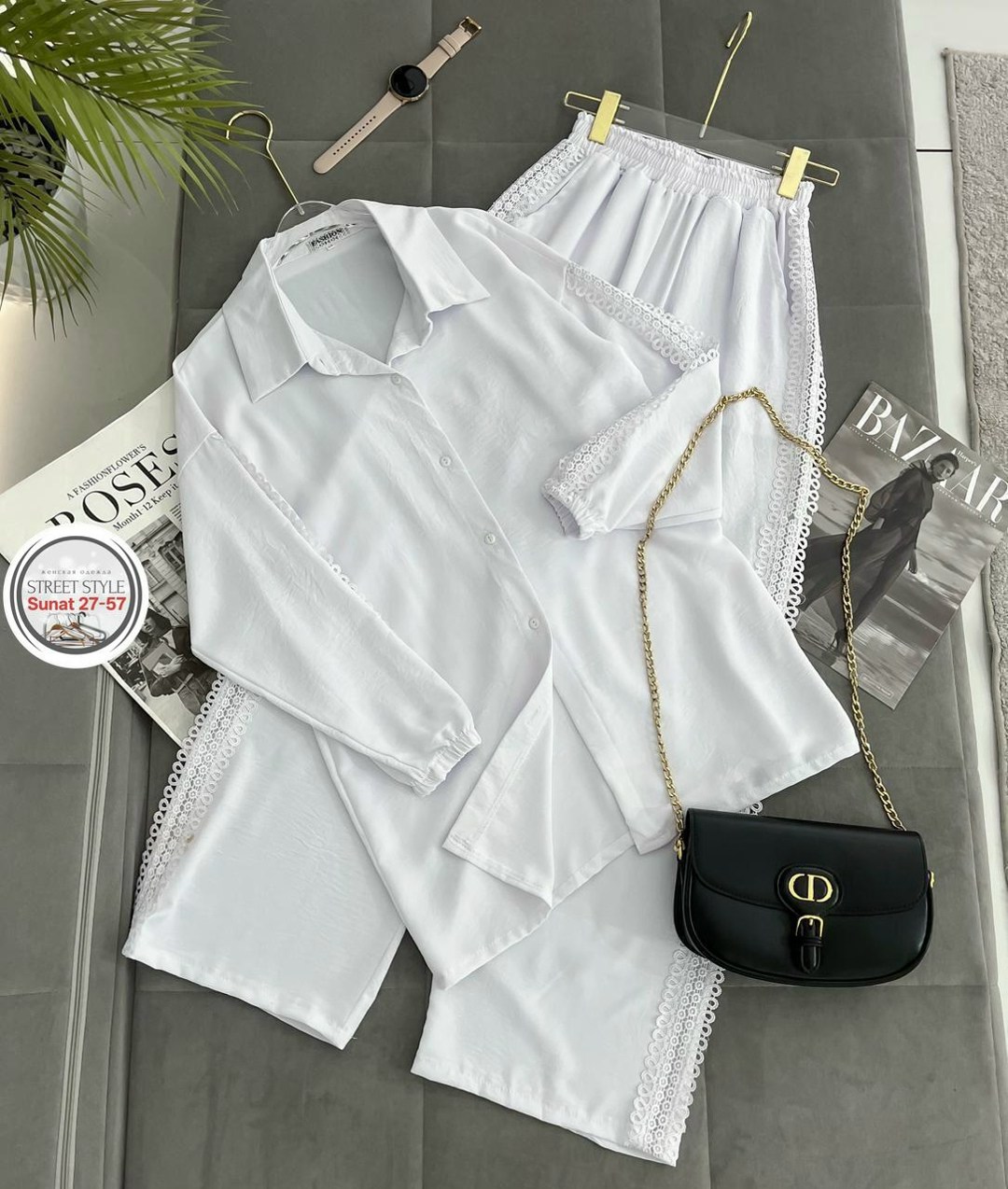 белый брючный костюм,костюм женский,костюм белый,костюм с брюками,белый женский костюм