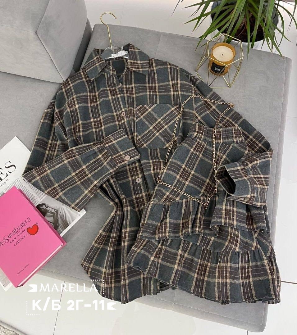 костюм с рубашкой и юбкой в клетку,костюм юбка и рубашка,костюм с юбкой и рубашкой в клетку albibi 363177103,костюм с юбкой в клетку rashadi 332377750,костюм с юбкой в клетку