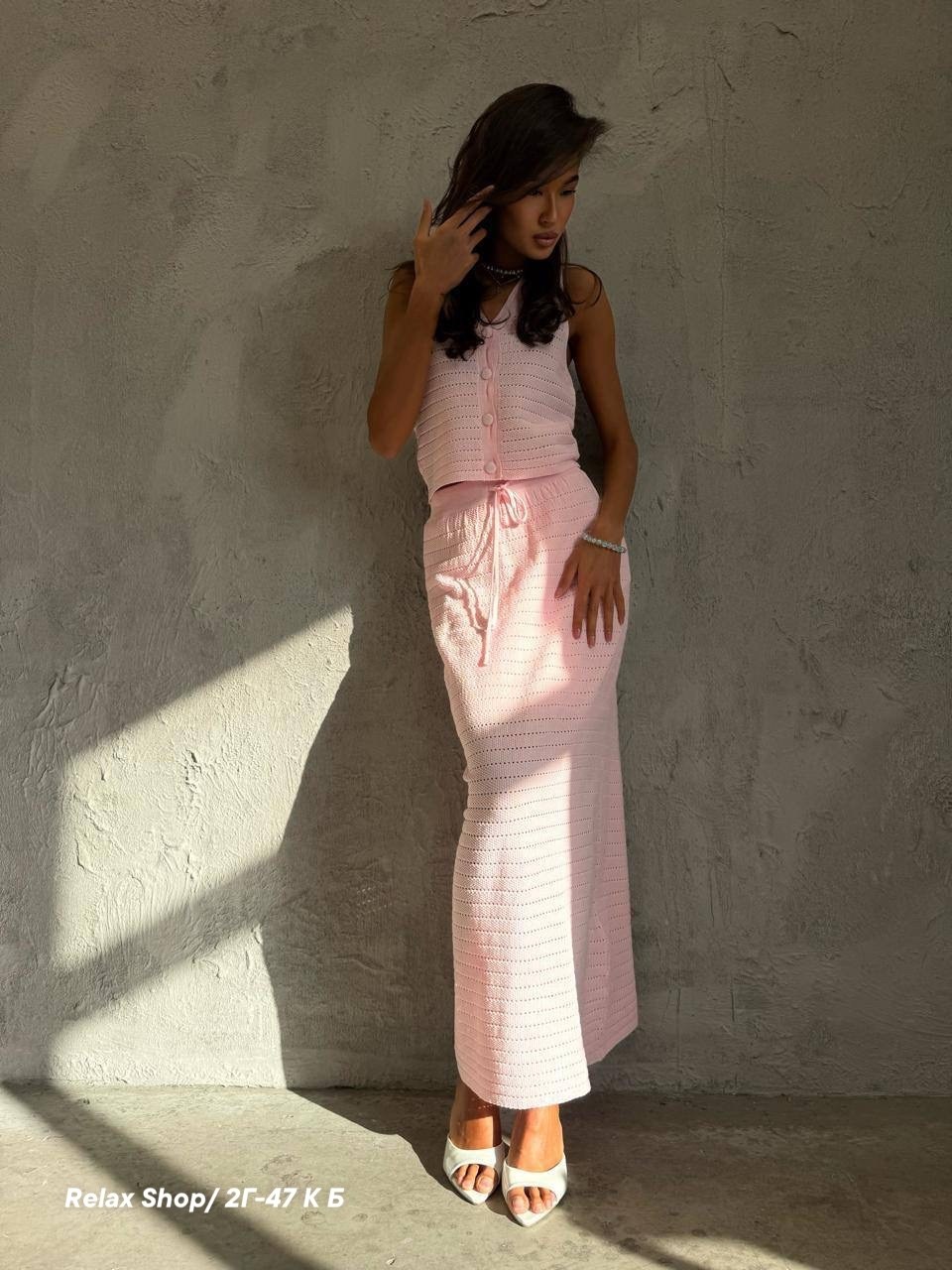 женский трикотажный костюм с юбкой,костюмы трикотажные,вязаные костюмы,летний костюм женский с юбкой,костюм с длинной юбкой