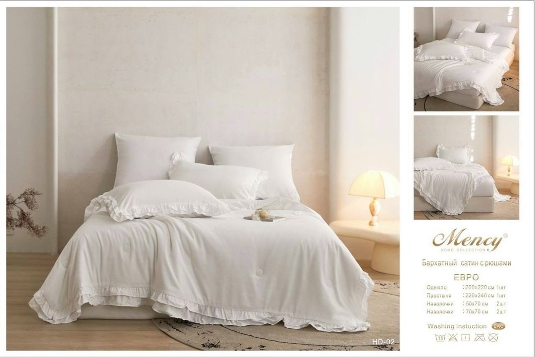 комплекты постельного белья,постельное белье karna stonewash с оборкой хлопковый сатин кремовый евро,постельное белье karna stonewash с оборкой хлопковый сатин грязно-розовый евро,комплект постельного