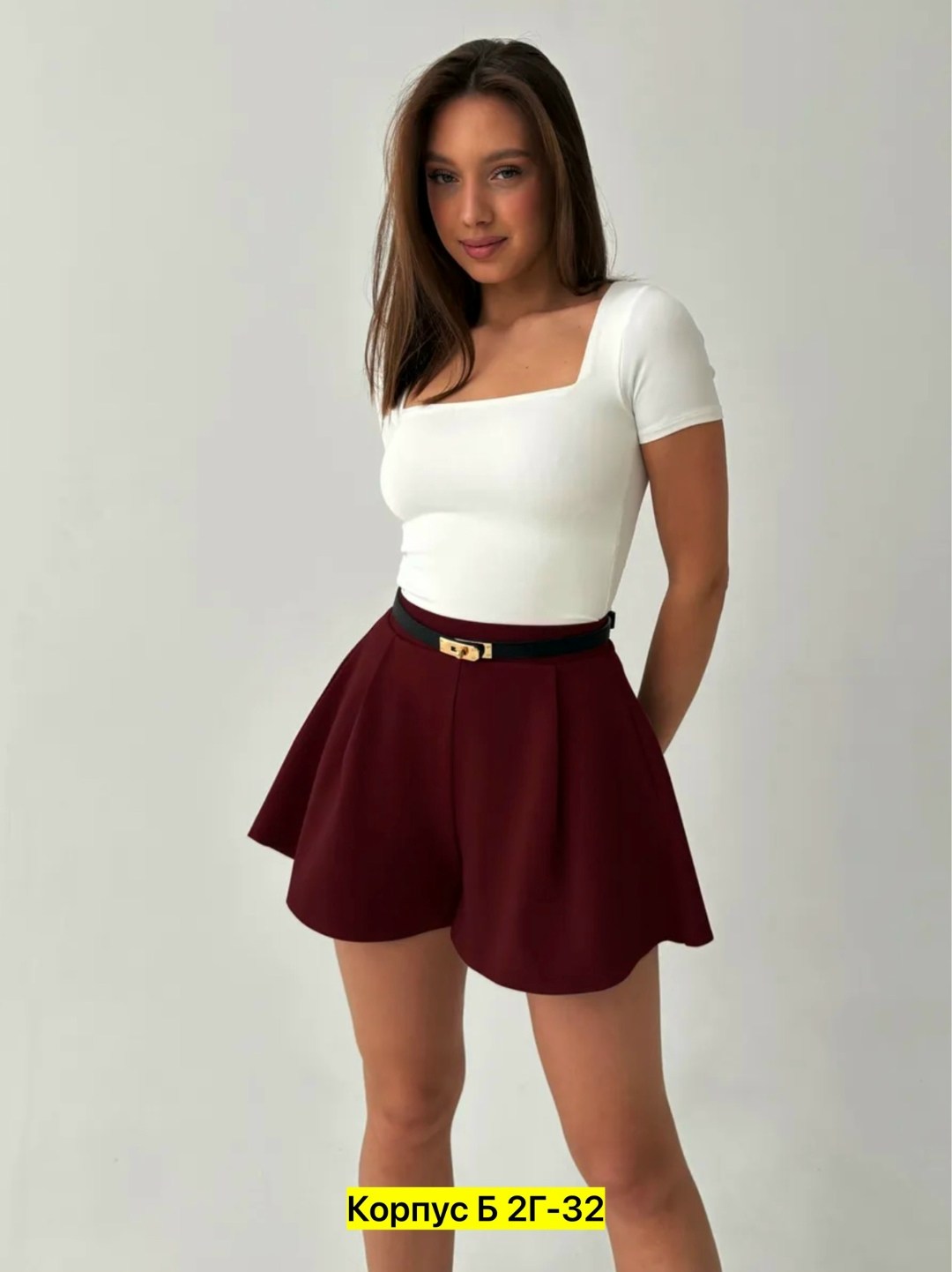 юбка шорты в складку,юбка шорты женская,юбка шорты базовая,юбка шорты,юбка базовая