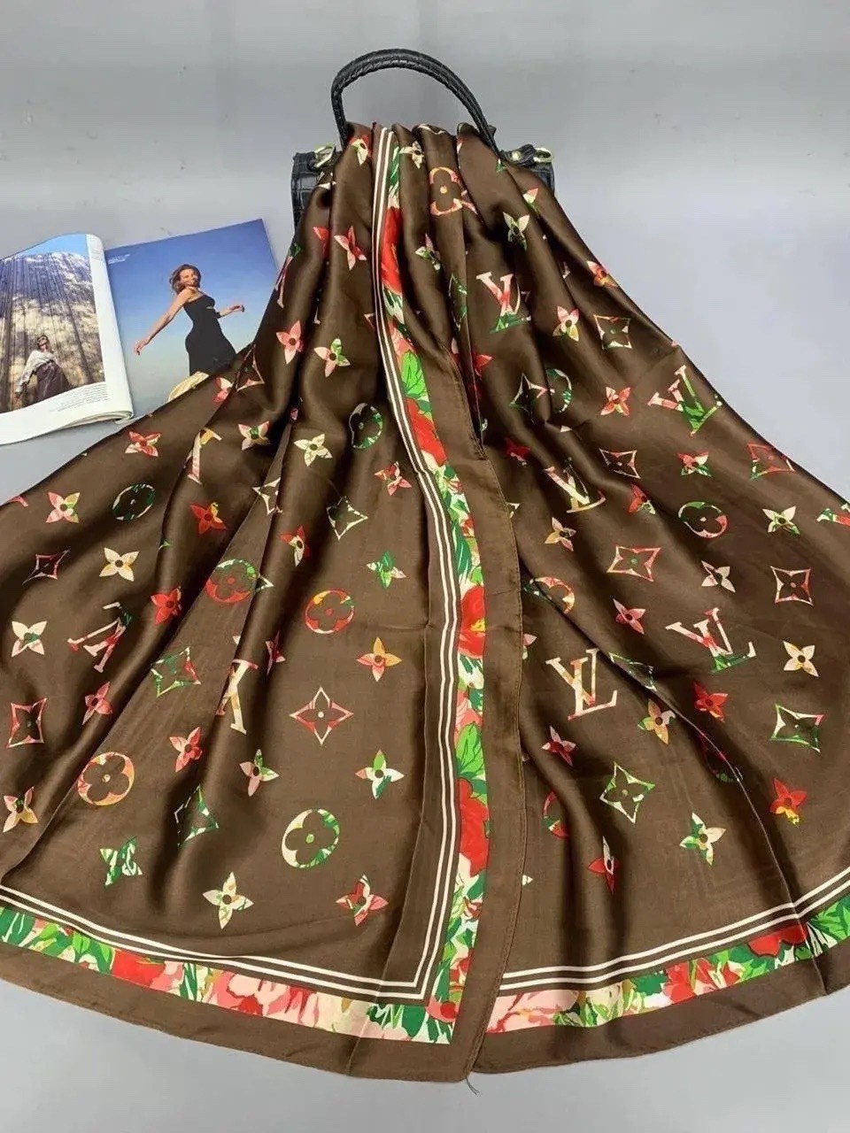 шарф луи витон женский,шелковый шарф,шарфы и платки,модные шарфы,шарфы для женщин