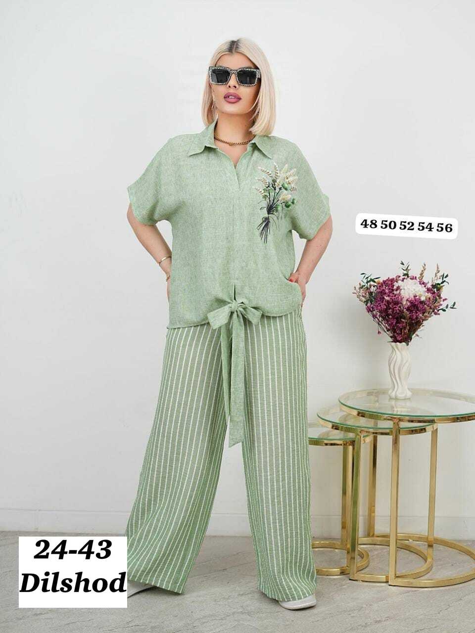 костюм брючный,костюм лен,женский костюм,брючный костюм женский больших размеров final style,женский брючный костюм