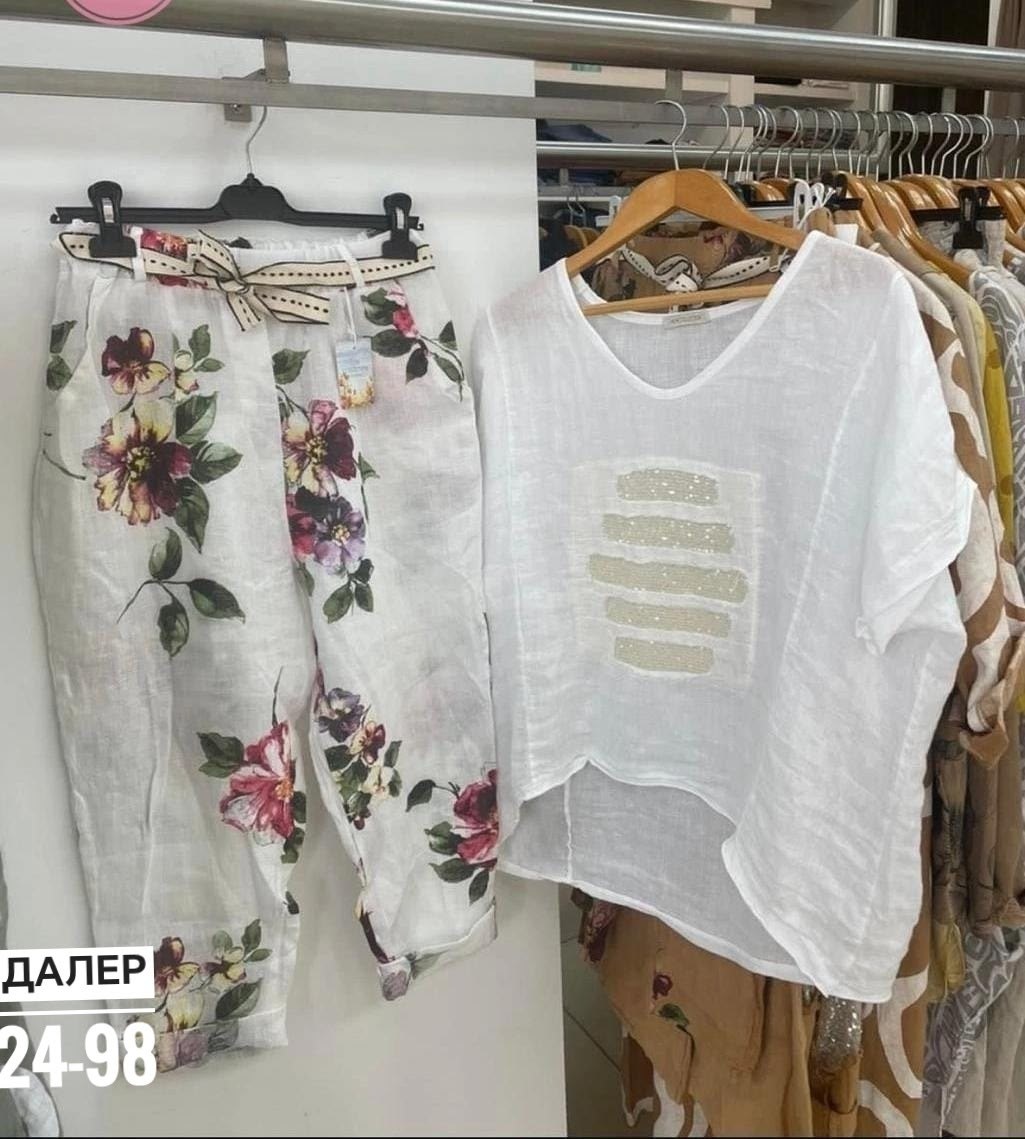 костюм повседневный женский,повседневный костюм,женские костюмы,костюм с брюками,костюм льняной женский