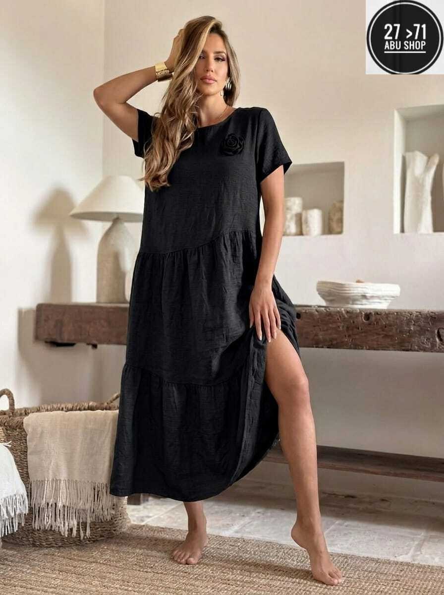 платье в стиле бохо,повседневные платья,платье бохо,льняное платье,платье женской