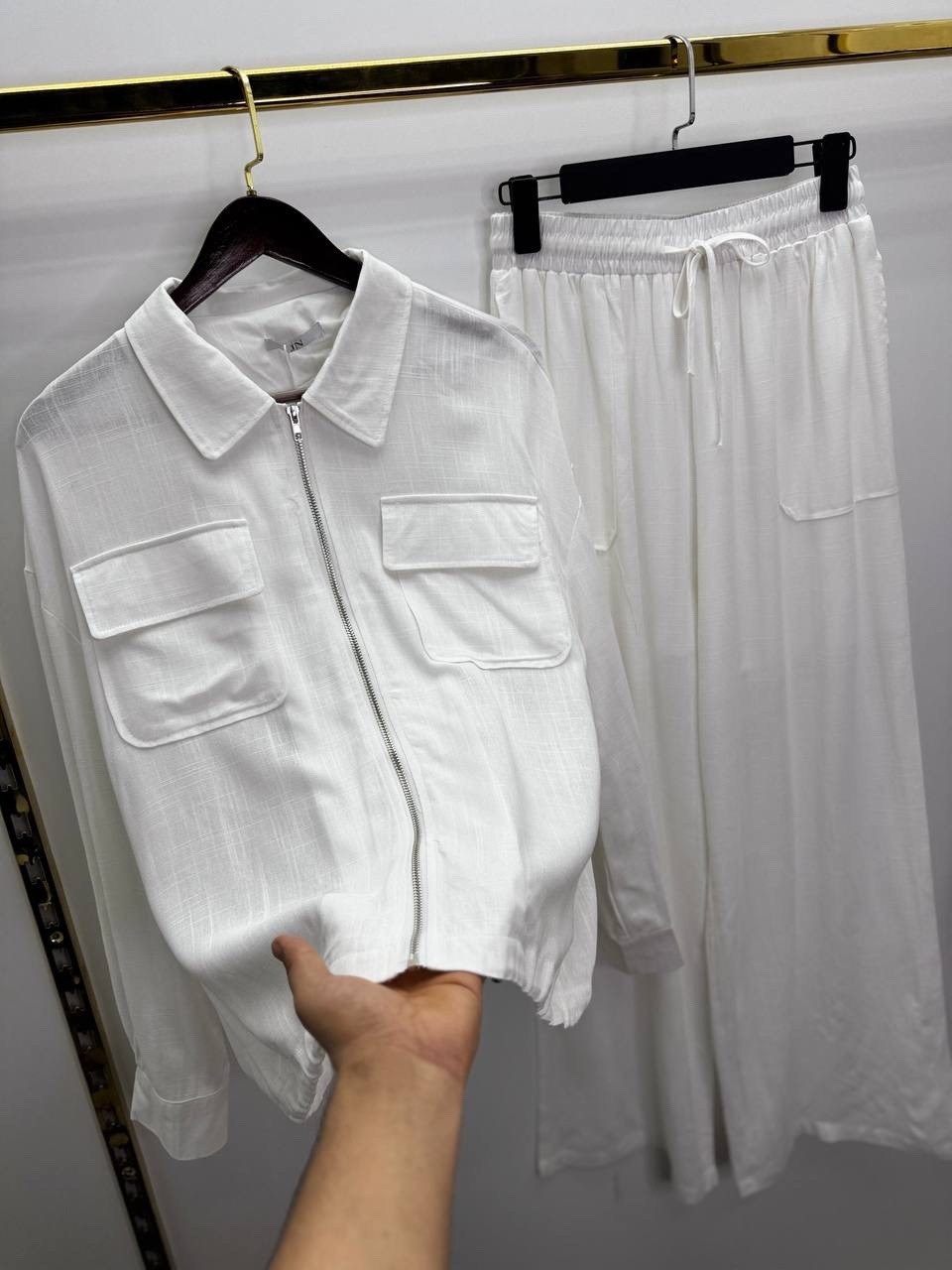 стильные костюмы,костюм белый,костюм женский,летние костюмы,льняной костюм с брюками