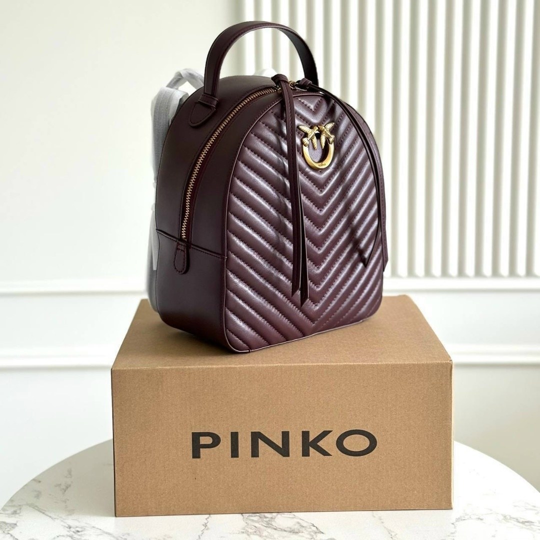рюкзак женский pinko,рюкзак pinko,рюкзак pinko черный,женский рюкзак,кожаные рюкзаки