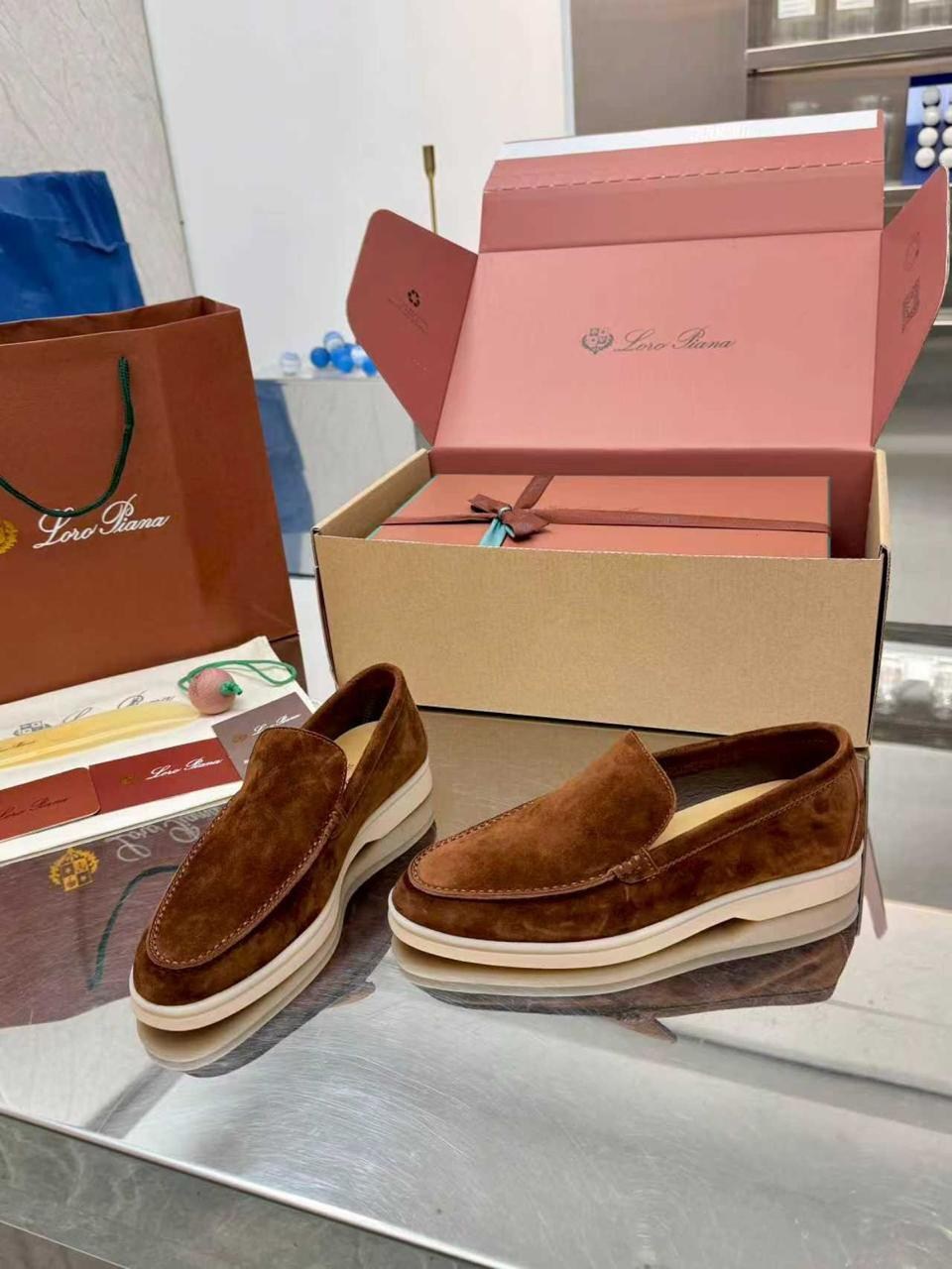 лоферы женские loro piana,замшевые лоферы loro piana,,лоферы лоро пиано оригинал,лоферы loro piana