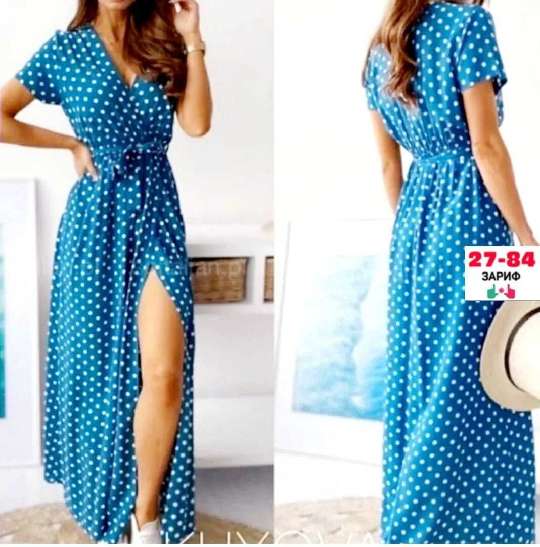 платье летнее женское,ткань софт платье в горошек,длинные платья в горошек,платье макси в горошек лето,женское платье в горошек