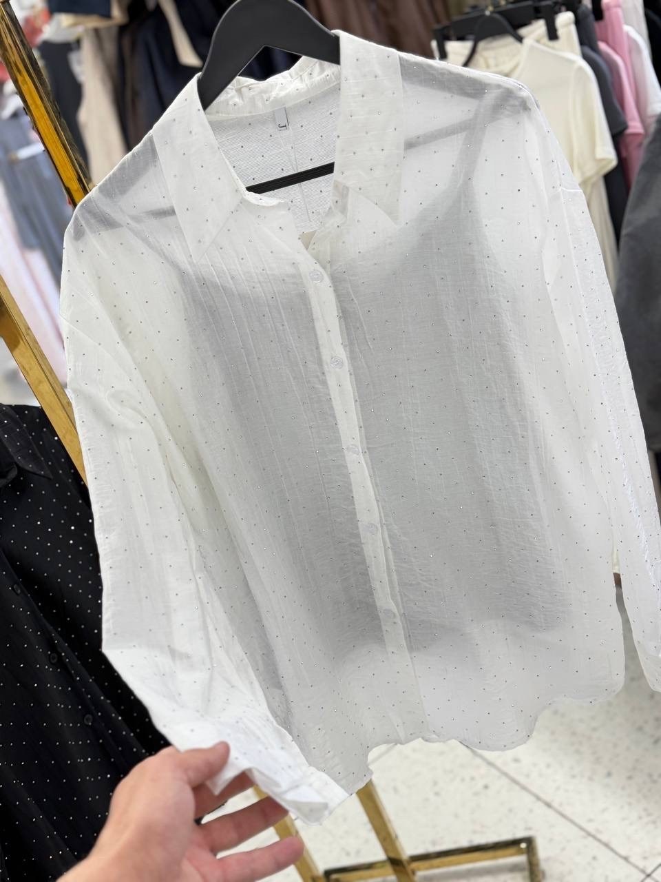 стильная блузка,женская рубашка,рубашка со стразами,стильная рубашка,блузка нарядная