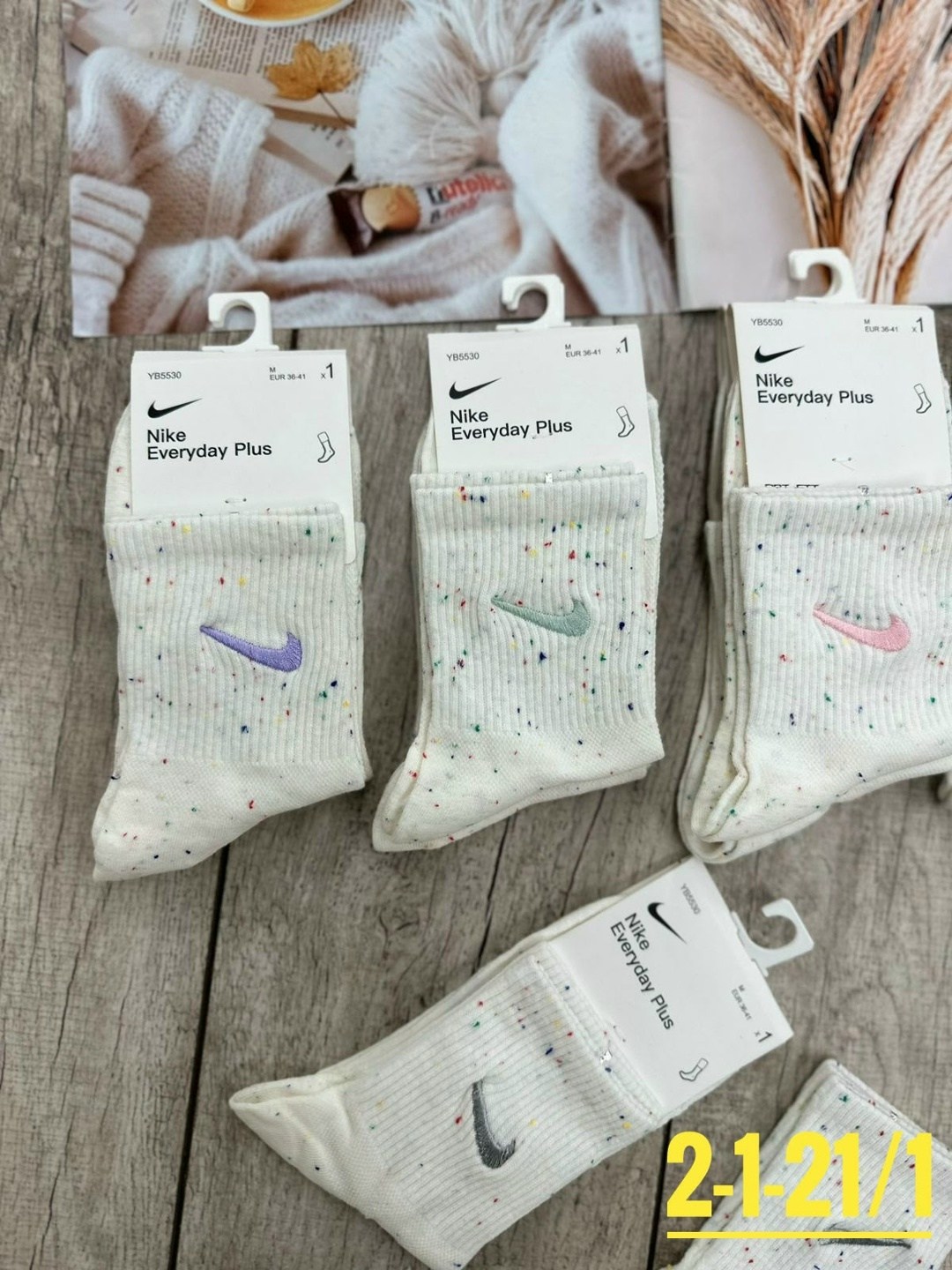 комплект носков женских nike sport socks белых 36-41,носки женские nike,носки женские 10 пар,носки женские,комплект носков nike