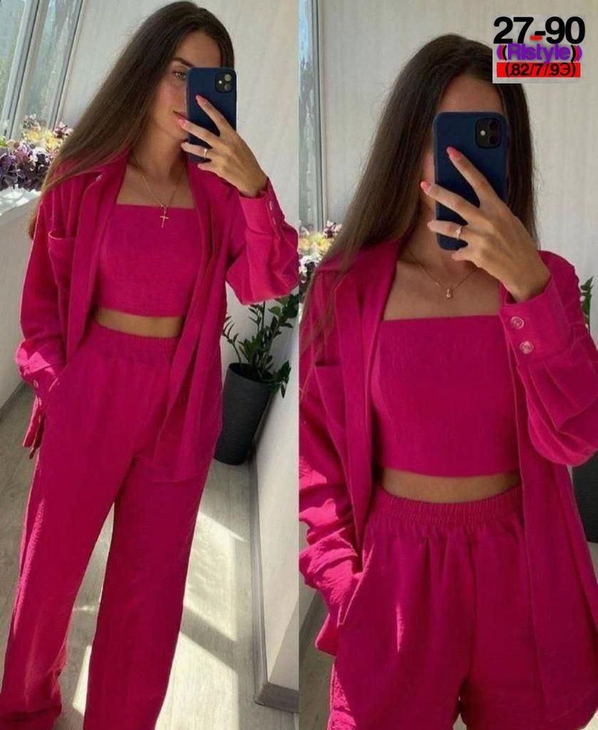 костюм женский тройка,женские костюмы,костюм голубой,женский костюм летний,повседневный костюм