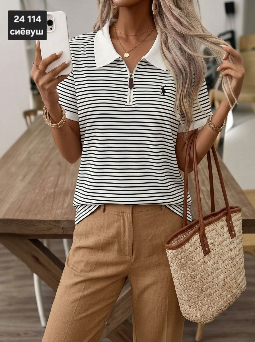 футболка женская поло,кофта поло,женская футболка,футболка в полоску поло,женская кофта
