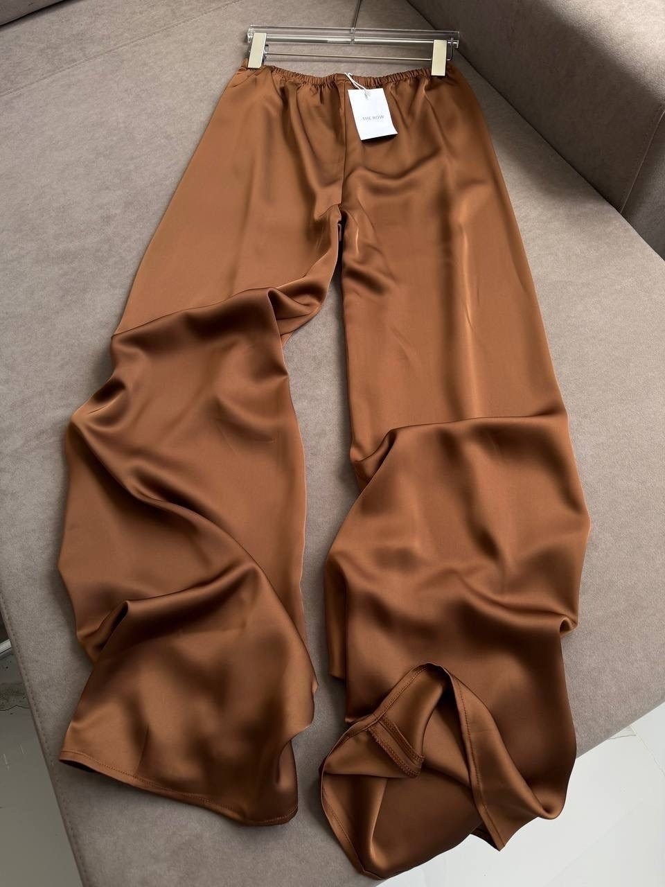 брюки палаццо,шелковые брюки,атласные брюки палаццо,широкие брюки,женские драпированные брюки с широкими штанинами