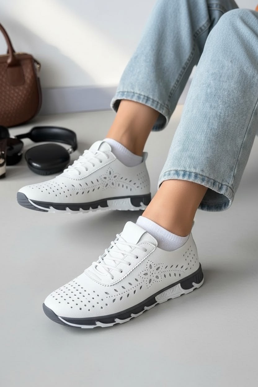 ,мокасины с перфорацией,кроссовки женскиe,кеды летние с перфорацией,женские белые кроссовки