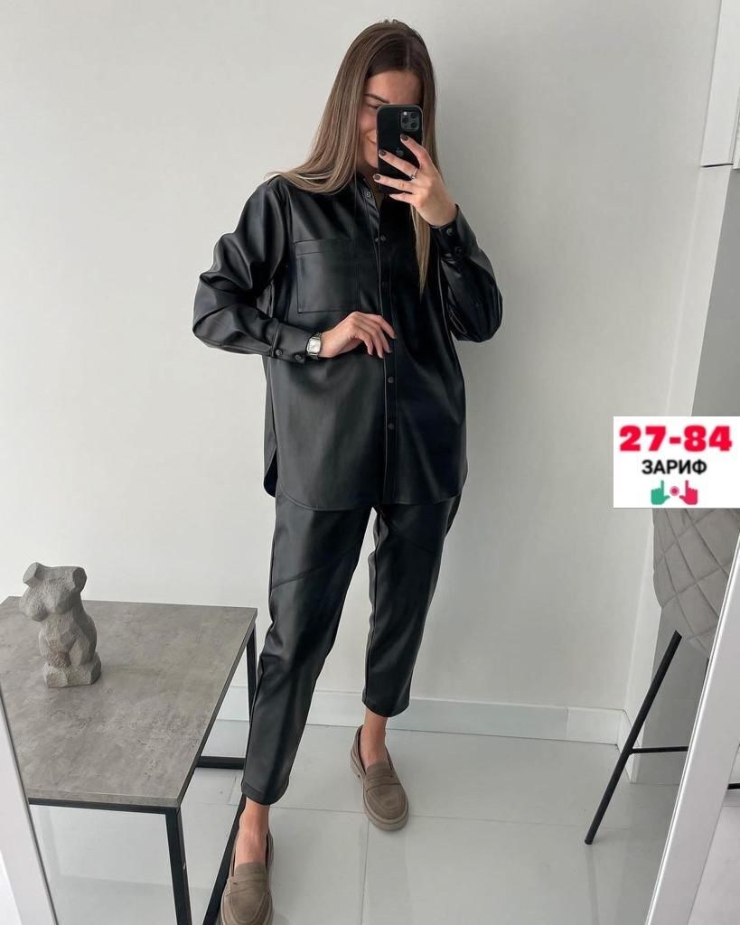 костюм двойка женский,костюм женский,женские брючные костюмы,костюм из экокожи,кожаный брючный костюм женский