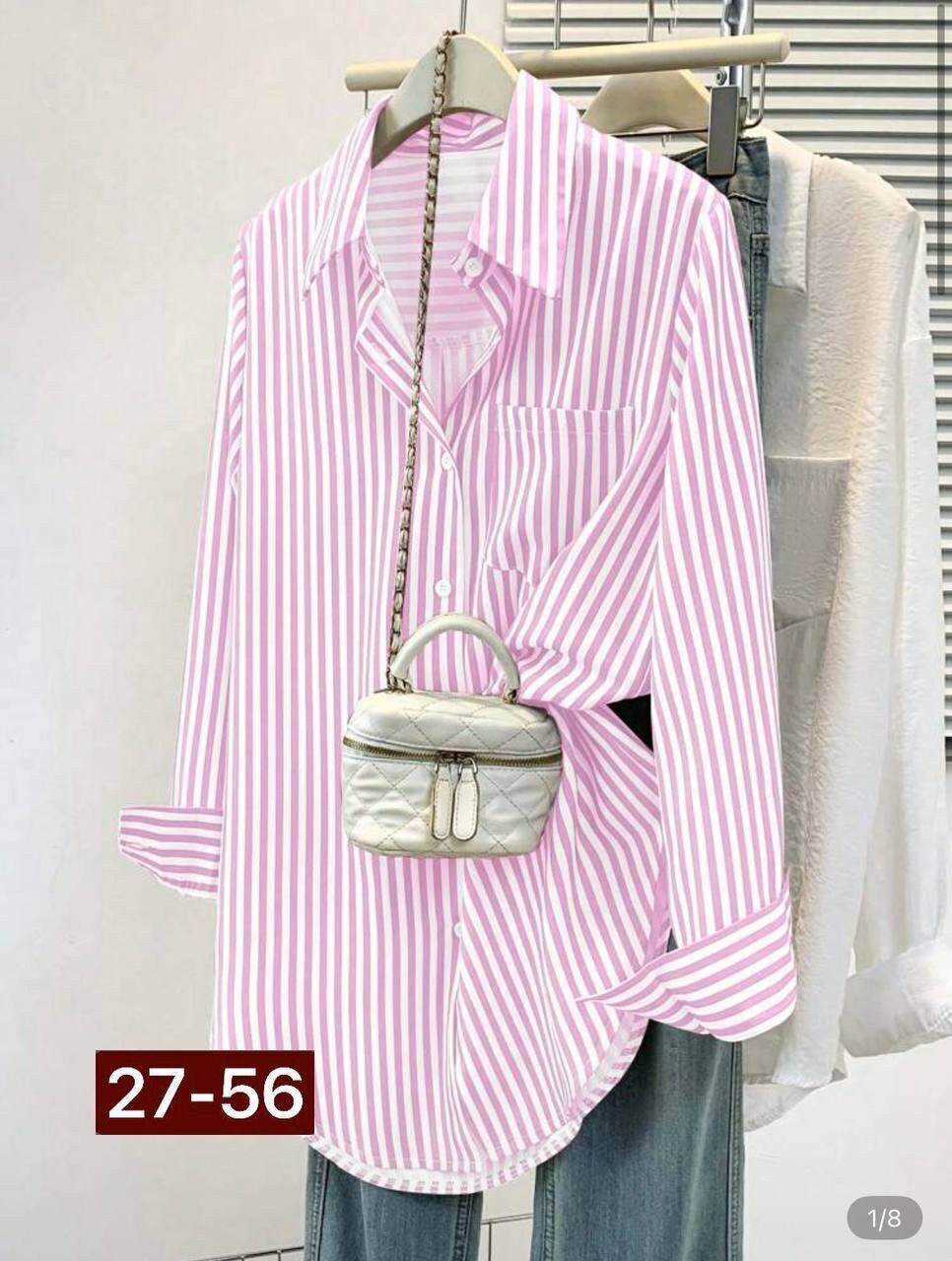 рубашка женская,женская рубашка в полоску,стильная рубашка,рубашка в полоску,рубашка