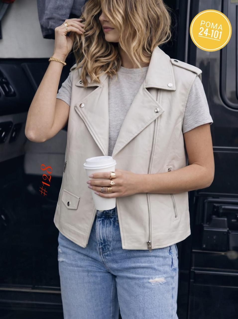 кожаный жилет женский,кожаный жилет,кожаная жилетка,жилет женский,жилет из экокожи