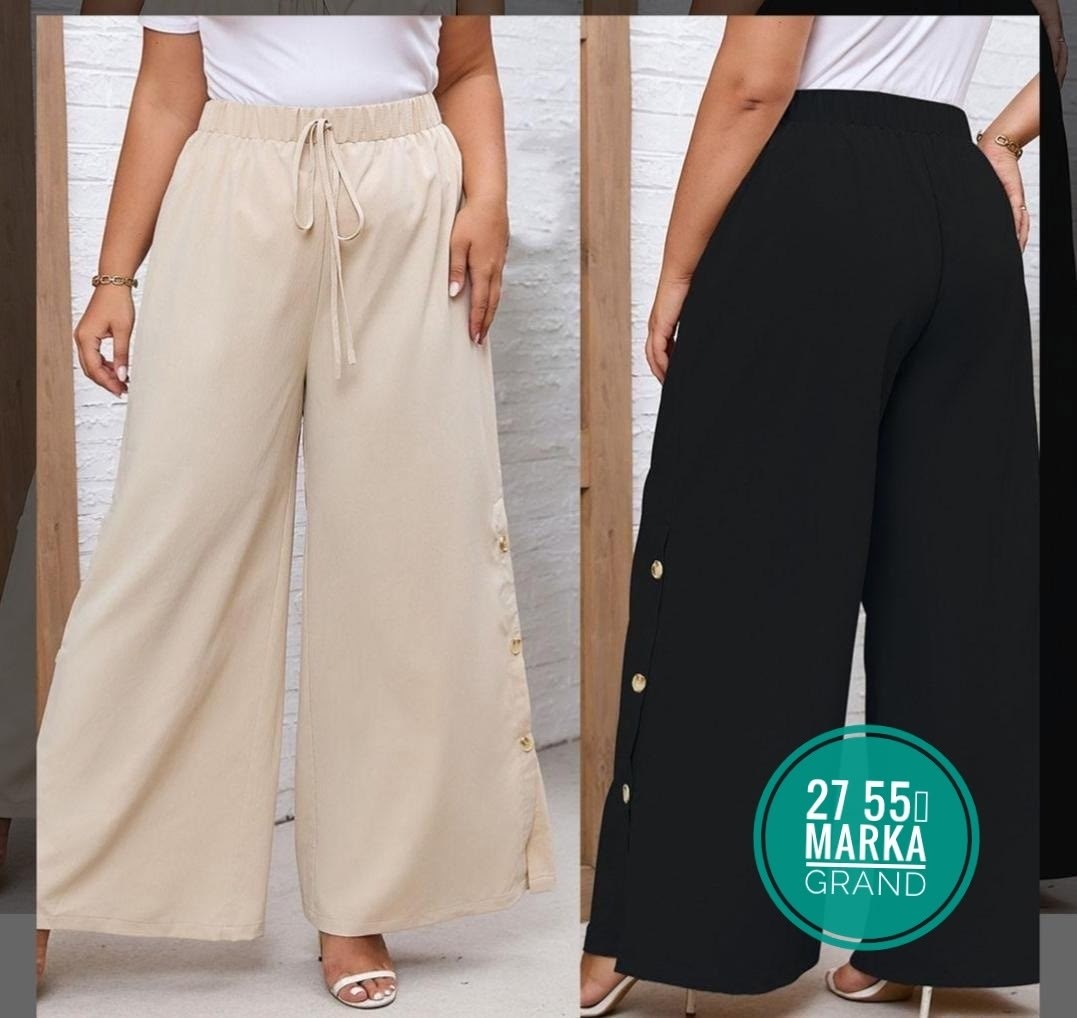 женские брюки с широкими штанинами,брюки палаццо из льна женские,брюки женские с широкими штанинами, эластичная талия, много пуговиц,брюки женские с,широкие брюки