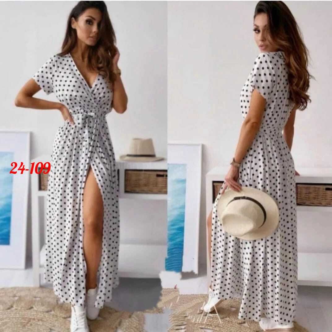 платье летнее женское,летнее платье,длинные платья в горошек,платье женское в горошек,платье сарафан