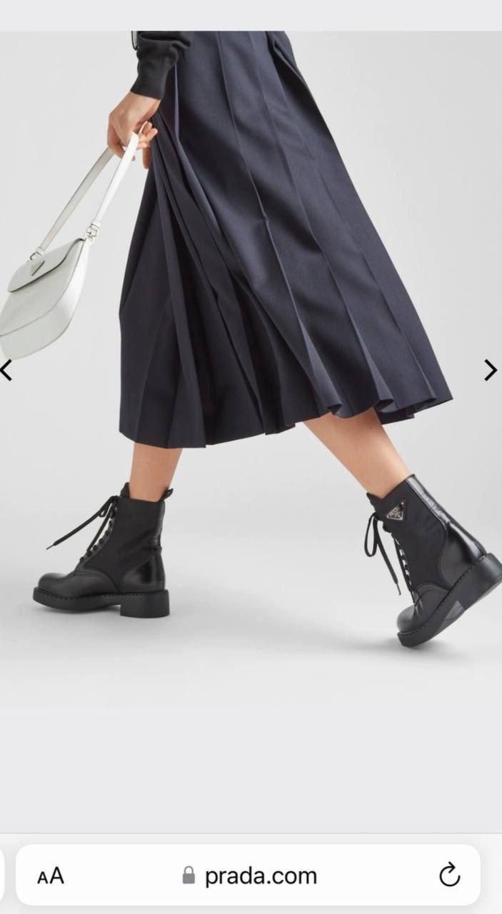 прада ботинки,,ботинки prada,кожаные ботинки prada, прада