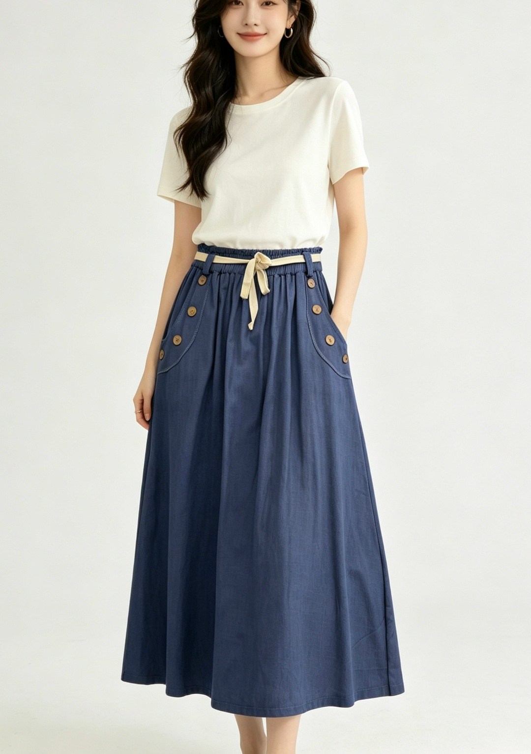 юбка с поясом,юбка,юбка миди,юбка хаки,юбка на пуговицах