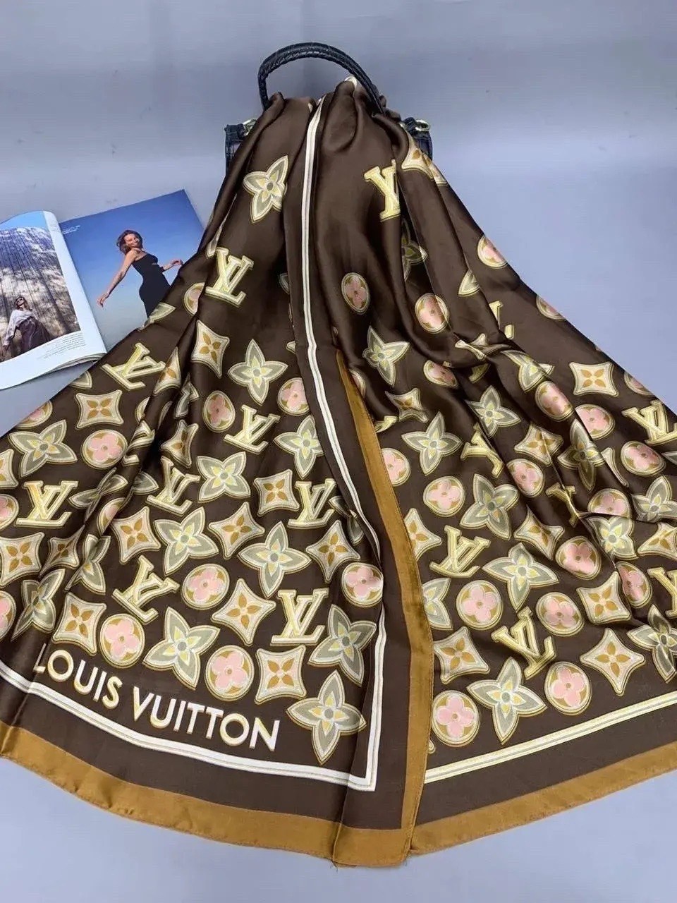 шарф луи витон женский,шелковый шарф,шарфы и платки,модные шарфы,шарфы для женщин