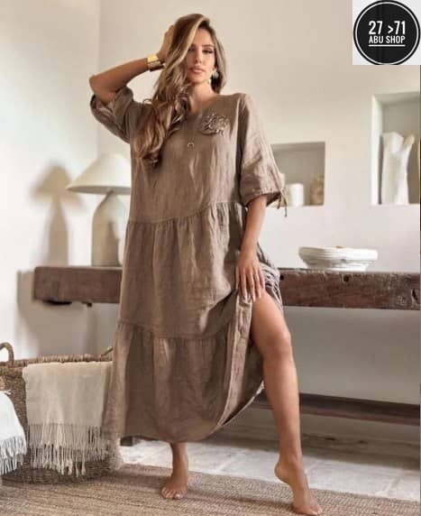 платье в стиле бохо,повседневные платья,платье бохо,льняное платье,платье женской