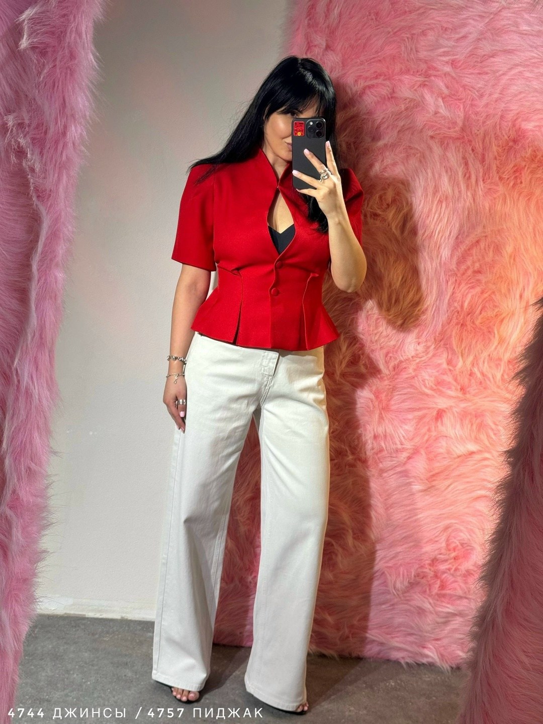 комплект брючный,белые брюки,красные брюки клеш,женская кофта