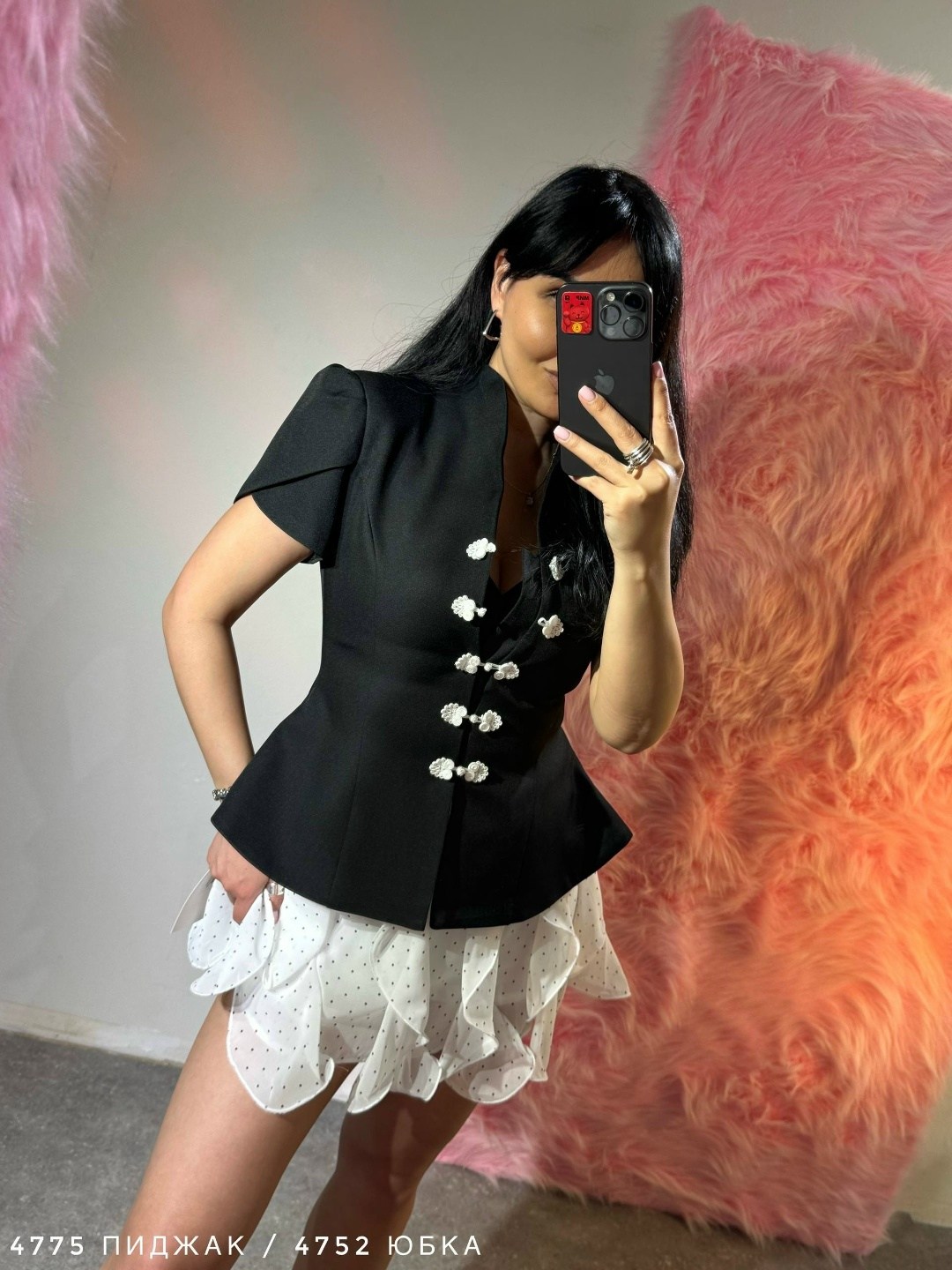 костюм с юбкой,,блуза