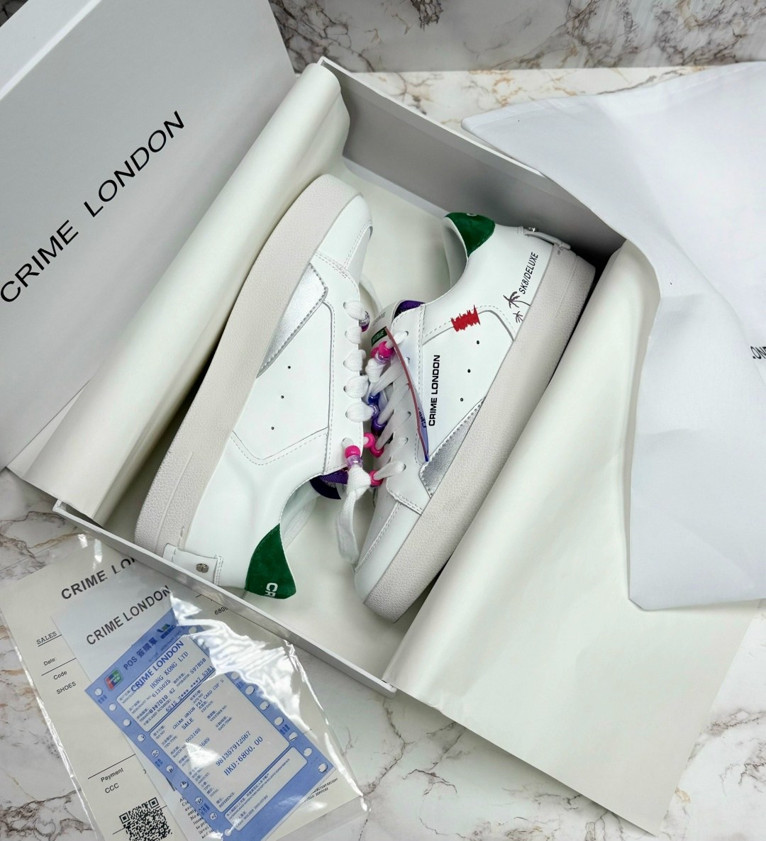 кроссовки crime london,,низкие кроссовки, спортивная,autry кроссовки