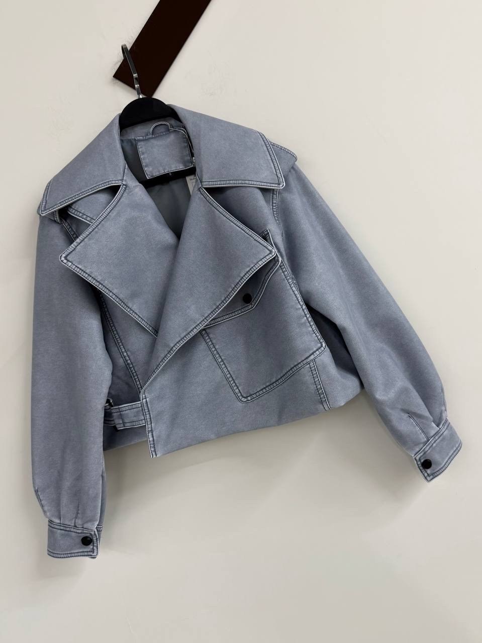 косуха винтажная куртка кожаная oversize серая monyken,косуха куртка укороченная кожаная базовая,кожаная куртка косуха,куртка косуха,женская кожаная куртка косуха