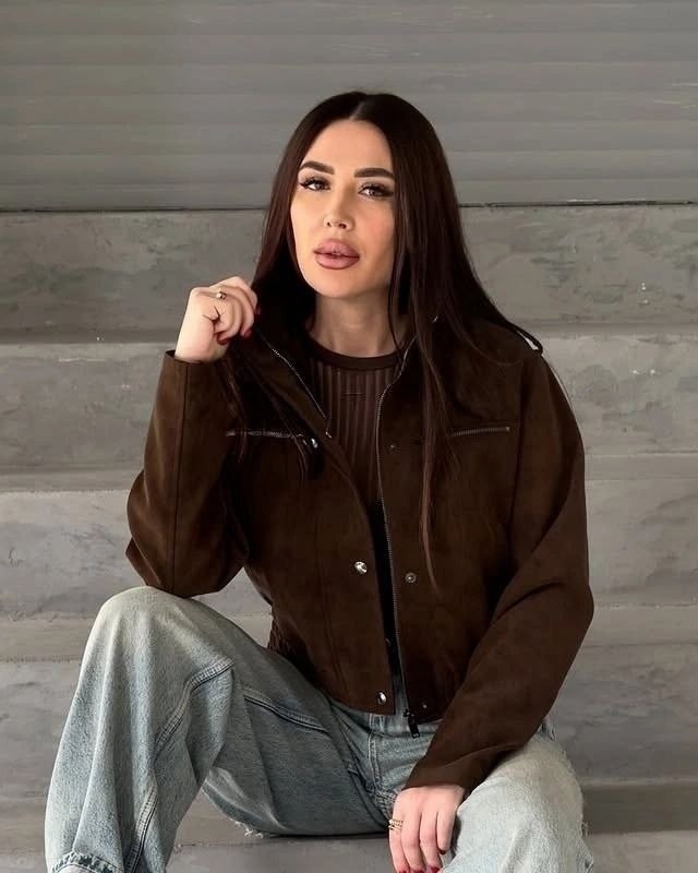 замшевая куртка,куртка бомбер,повседневная куртка,куртка оверсайз,куртка из экозамши