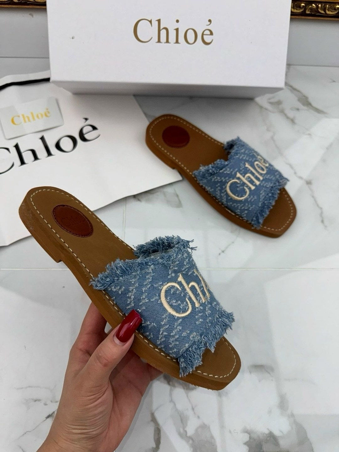тапочки chloe,,шлепанцы chloe,шлепанцы женские,тапочки женские в стил chloe