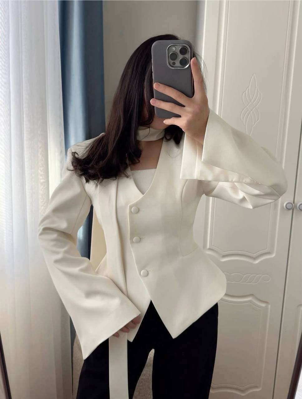 жакет с баской,женский костюм,пиджак приталенный,модный стиль,пиджак