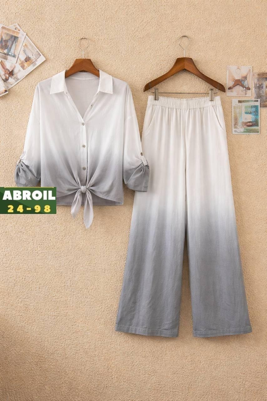 брюки комплект,одежда комплект,широкие брюки,,брючный костюм женский