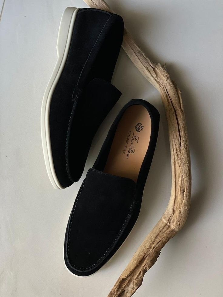 замшевые лоферы лоро пиано мужские,лоферы мужские замшевые loro piana,замшевые лоферы,мужские лоферы замшевые лоро пиано черные premium a73152,замшевые мокасины лоро пиано