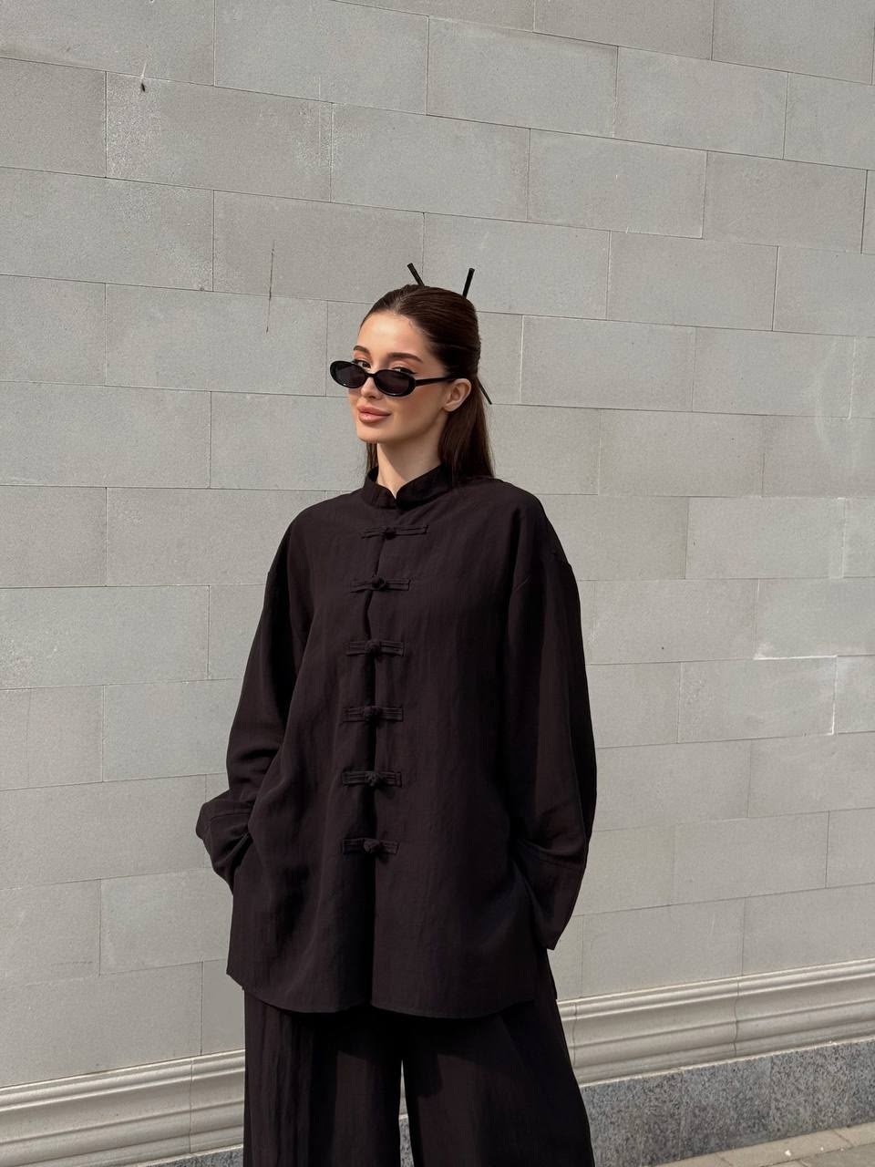 мода стиль,рубашка свободная,рубашка в китайском стиле,одежда в китайском стиле