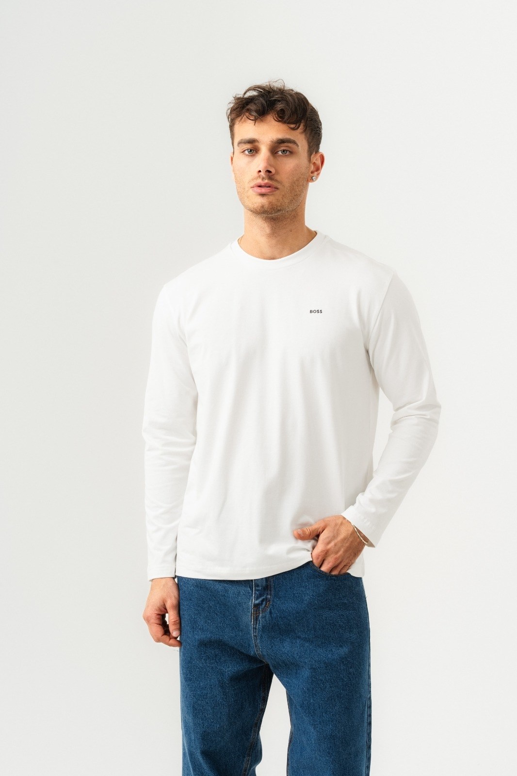 мужской лонгслив,черный лонгслив,лонгслив,лонгслив мужской черный