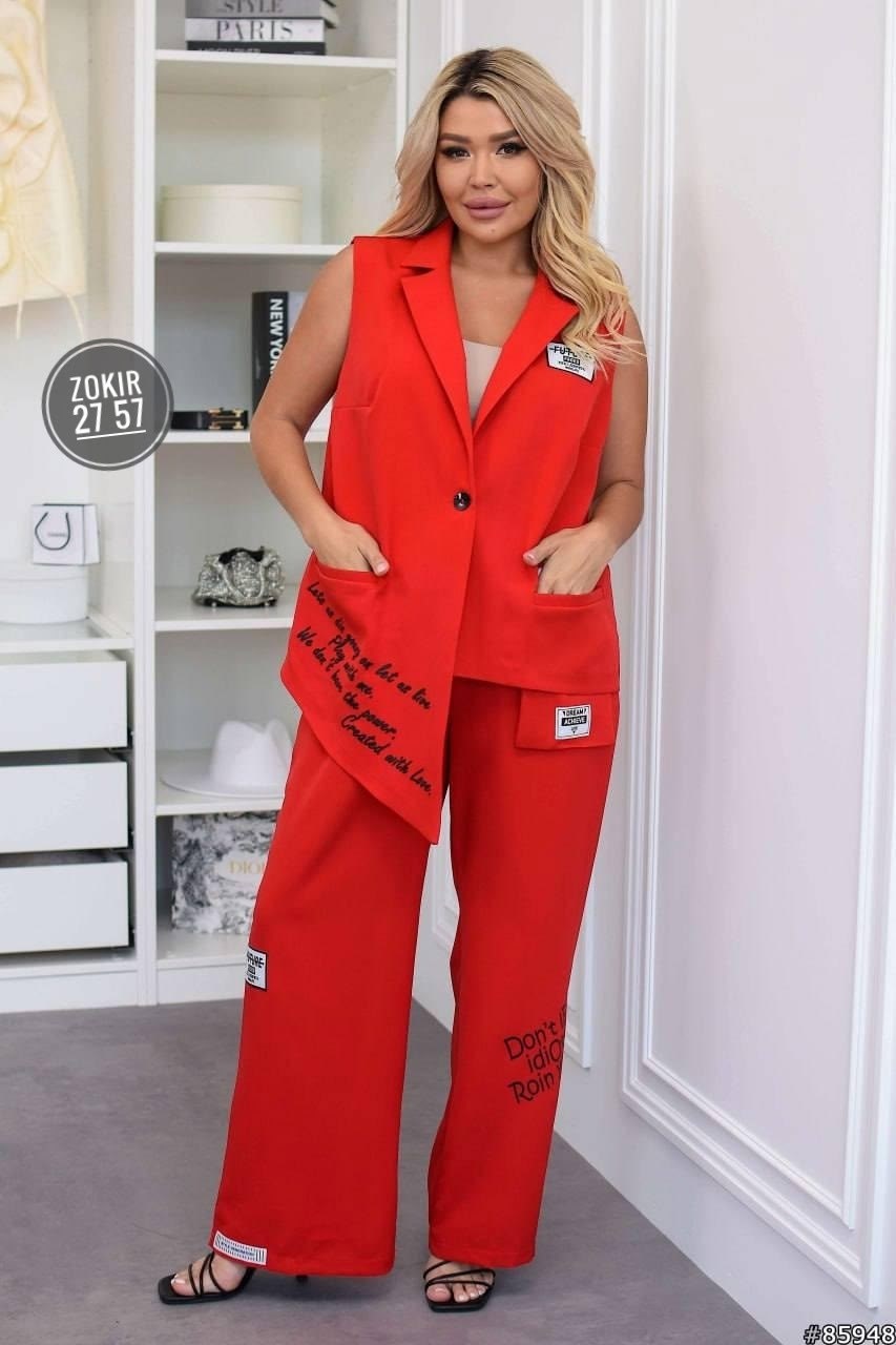 костюм для женщин,костюм женский,жилетка женская,жилет женский,костюм брючный белый