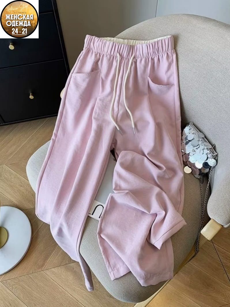 женские широкие брюки,белые повседневные широкие брюки,брюки с широкими штанинами,широкие брюки,женские свободные брюки
