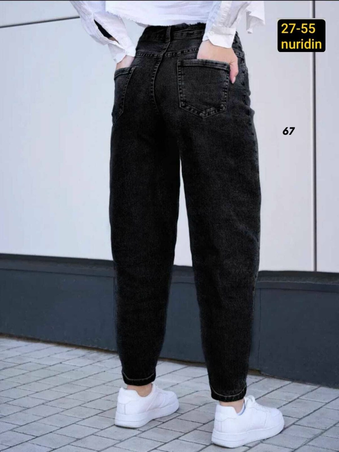 джинсы бананы широкие favorite seven,джинсы женские,джинсы женские бананы,джинсы женские чёрные бананы,джинсы бананы момы женские с высокой посадкой