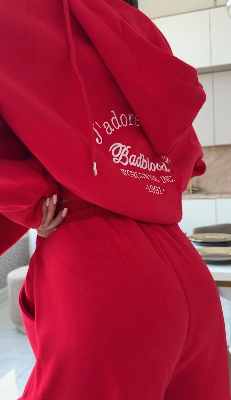 костюм женский на флисе,спортивный костюм женский,костюм спортивный,костюм с капюшоном оверсайз,женский костюм