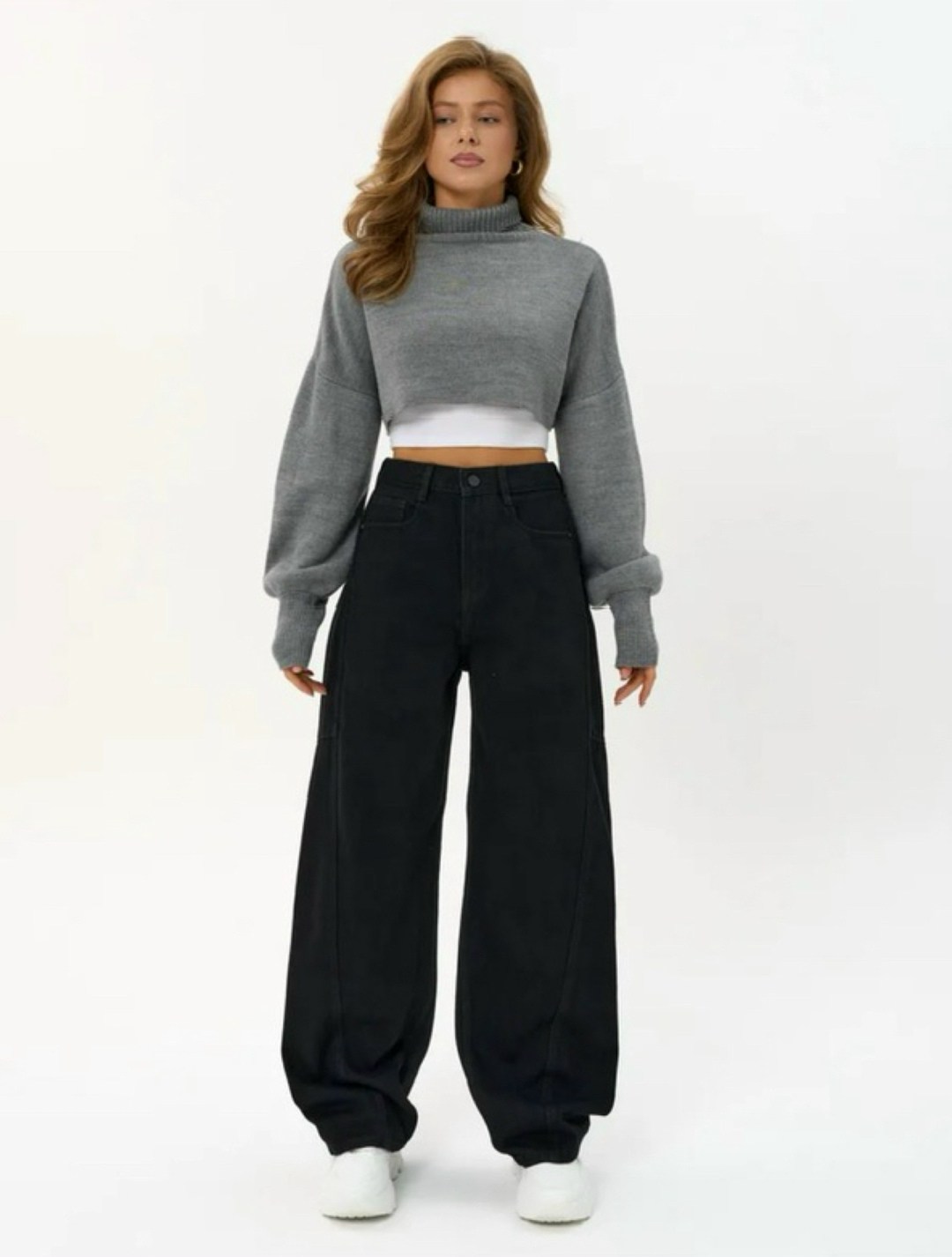 джинсы широкие чёрные,джинсы широкие,джинсы женские,джинсы трубы,джинсы черные