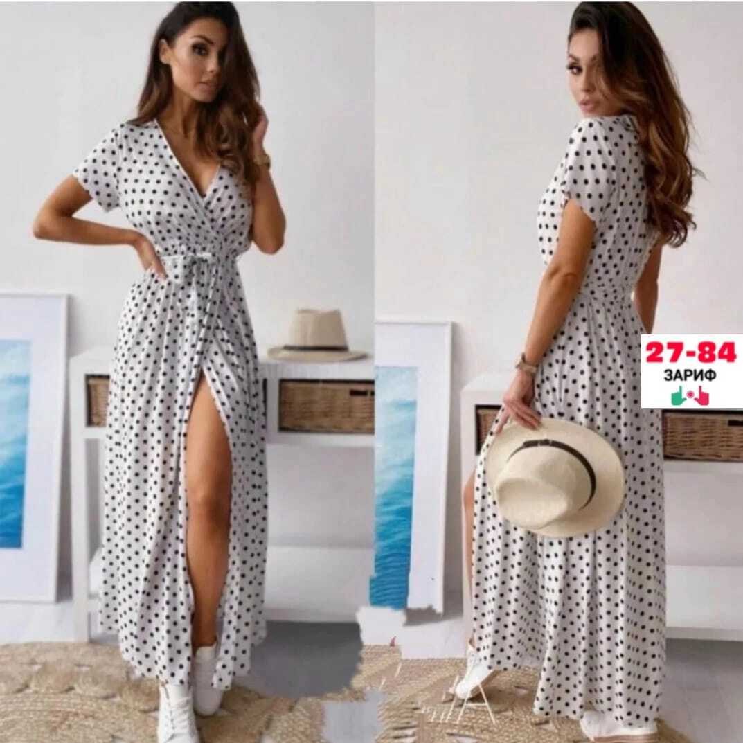 платье летнее женское,ткань софт платье в горошек,длинные платья в горошек,платье макси в горошек лето,женское платье в горошек