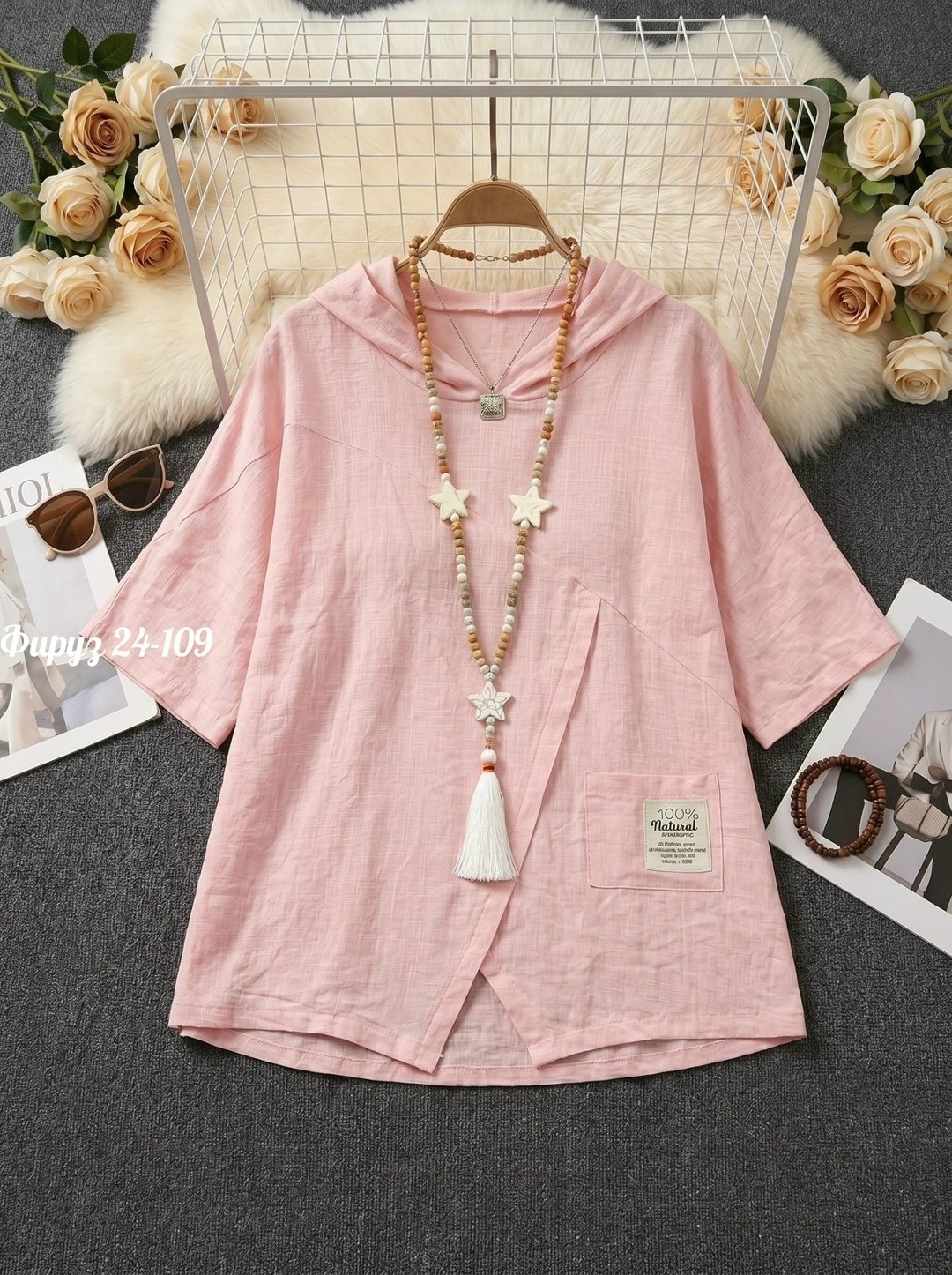 блузка туника,женская блуза,блузка льняная,льняная туника,летняя туника