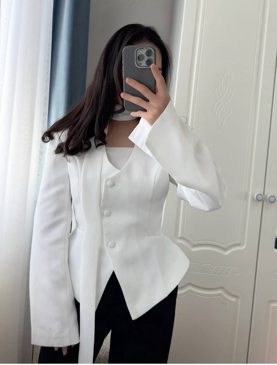 жакет с баской,женский костюм,пиджак приталенный,модный стиль,пиджак