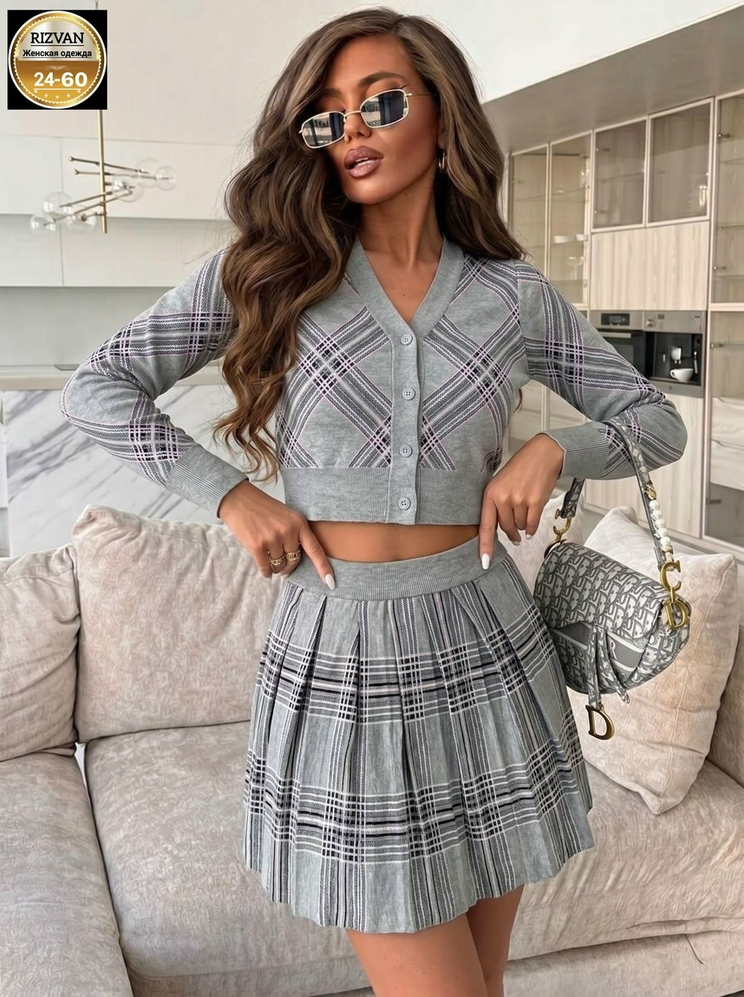 нарядная кофта,кофта женская,костюм с юбкой,юбка в клетку